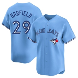 Jesse Barfield Youth Toronto Blue Jays Blue Limited Powder Alternate Jersey