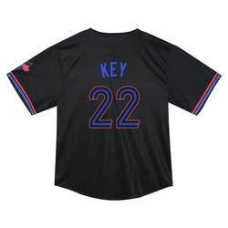 Jimmy Key Toddler Toronto Blue Jays Black Limited 2024 City Connect Jersey