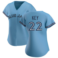 Jimmy Key Women's Toronto Blue Jays Blue Replica Jersey
