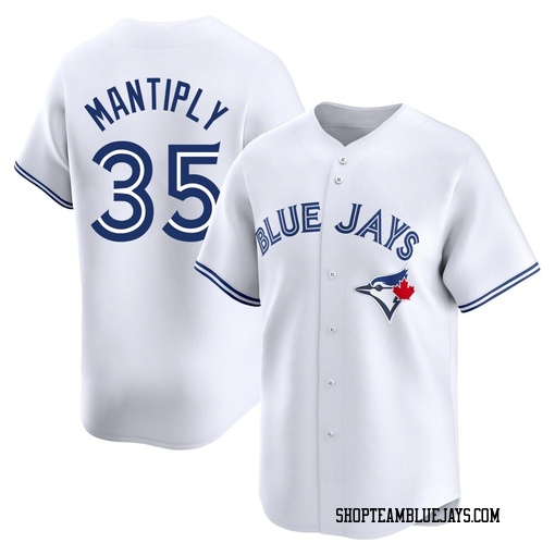 Joe Mantiply Men's Toronto Blue Jays White Limited Home Jersey