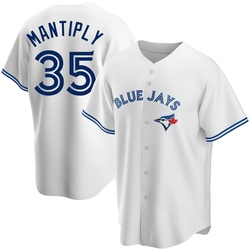 Joe Mantiply Men's Toronto Blue Jays White Replica Home Jersey