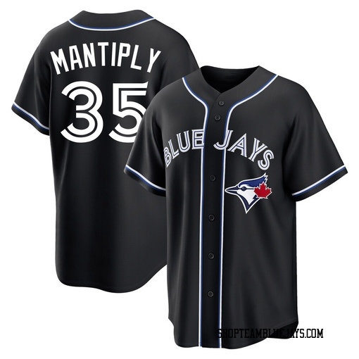Joe Mantiply Youth Toronto Blue Jays Black Replica Fashion Out Jersey
