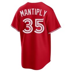Joe Mantiply Youth Toronto Blue Jays Red Replica Canada Day Jersey