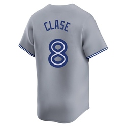 Jonatan Clase Men's Toronto Blue Jays Gray Limited Away Jersey