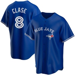 Jonatan Clase Men's Toronto Blue Jays Royal Replica Alternate Jersey