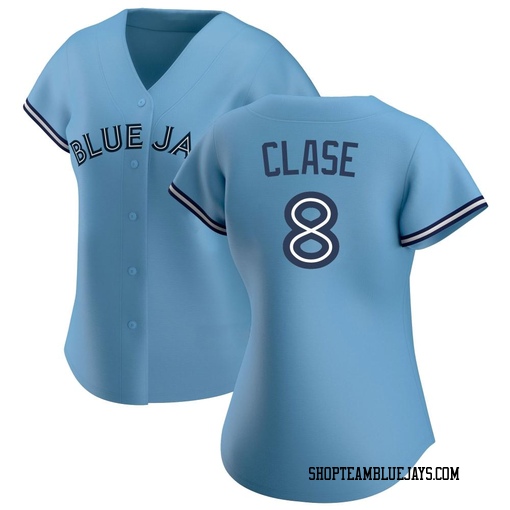 Jonatan Clase Women's Toronto Blue Jays Blue Authentic Jersey