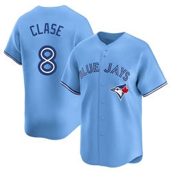 Jonatan Clase Youth Toronto Blue Jays Blue Limited Powder Alternate Jersey