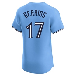 Jose Berrios Men's Toronto Blue Jays Blue Elite Powder Alternate Jersey