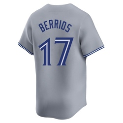 Jose Berrios Men's Toronto Blue Jays Gray Limited Away Jersey