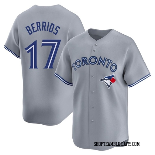 Jose Berrios Men's Toronto Blue Jays Gray Limited Away Jersey