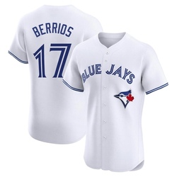 Jose Berrios Men's Toronto Blue Jays White Elite Home Jersey