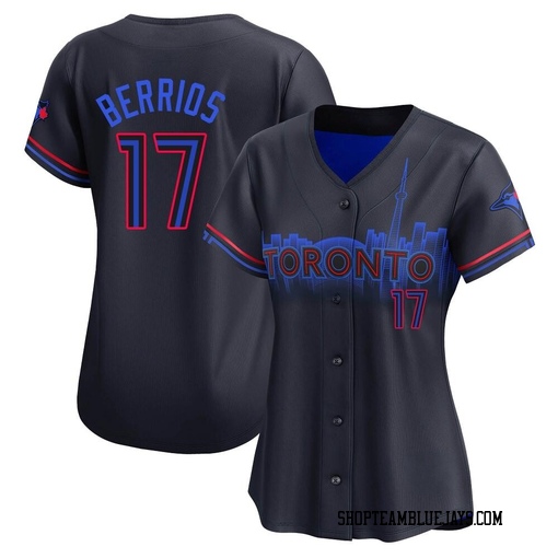 Jose Berrios Women's Toronto Blue Jays Black Limited 2024 City Connect Jersey