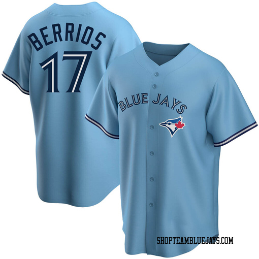 Jose Berrios Youth Toronto Blue Jays Blue Replica Powder Alternate Jersey