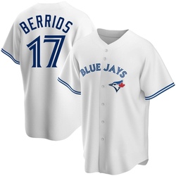 Jose Berrios Youth Toronto Blue Jays White Replica Home Jersey