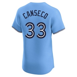 Jose Canseco Men's Toronto Blue Jays Blue Elite Powder Alternate Jersey