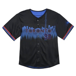 Jose Canseco Toddler Toronto Blue Jays Black Limited 2024 City Connect Jersey