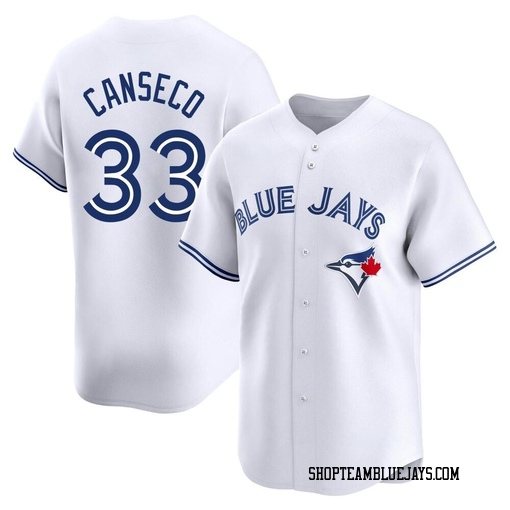 Jose Canseco Youth Toronto Blue Jays White Limited Home Jersey