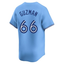 Juan Guzman Men's Toronto Blue Jays Blue Limited Powder Alternate Jersey