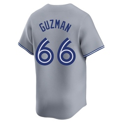 Juan Guzman Men's Toronto Blue Jays Gray Limited Away Jersey