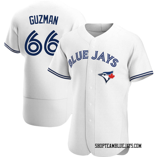 Juan Guzman Men's Toronto Blue Jays White Authentic Home Jersey
