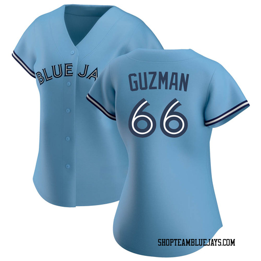 Juan Guzman Women's Toronto Blue Jays Blue Replica Jersey