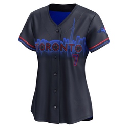 Kazuma Okamoto Women's Toronto Blue Jays Black Limited 2024 City Connect Jersey