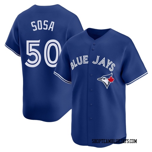 Lenyn Sosa Men's Toronto Blue Jays Royal Limited Alternate Jersey