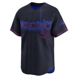 Lenyn Sosa Youth Toronto Blue Jays Black Limited 2024 City Connect Jersey
