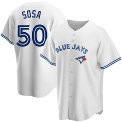 Lenyn Sosa Youth Toronto Blue Jays White Replica Home Jersey