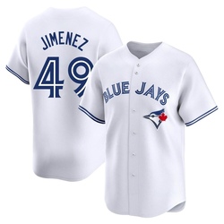 Leo Jimenez Youth Toronto Blue Jays White Limited Home Jersey