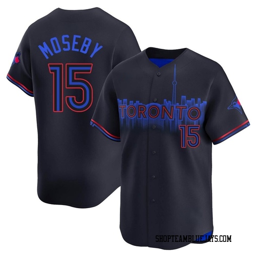 Lloyd Moseby Men's Toronto Blue Jays Black Limited 2024 City Connect Jersey