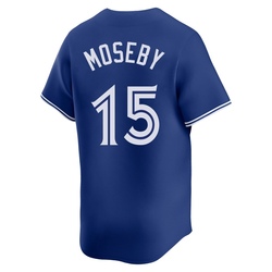Lloyd Moseby Men's Toronto Blue Jays Royal Limited Alternate Jersey