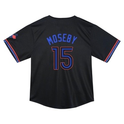 Lloyd Moseby Toddler Toronto Blue Jays Black Limited 2024 City Connect Jersey