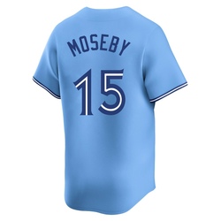 Lloyd Moseby Youth Toronto Blue Jays Blue Limited Powder Alternate Jersey