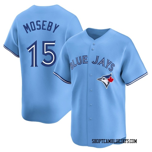 Lloyd Moseby Youth Toronto Blue Jays Blue Limited Powder Alternate Jersey