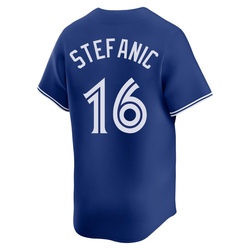 Michael Stefanic Men's Toronto Blue Jays Royal Limited Alternate Jersey