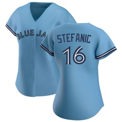 Michael Stefanic Women's Toronto Blue Jays Blue Replica Jersey