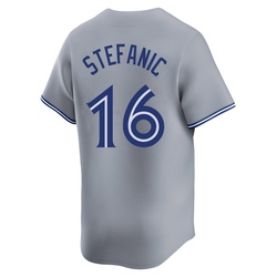 Michael Stefanic Youth Toronto Blue Jays Gray Limited Away Jersey