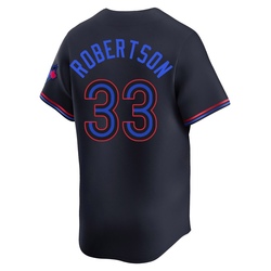 Nick Robertson Men's Toronto Blue Jays Black Limited 2024 City Connect Jersey