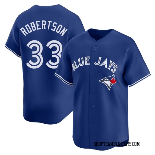 Nick Robertson Men's Toronto Blue Jays Royal Limited Alternate Jersey