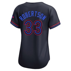 Nick Robertson Women's Toronto Blue Jays Black Limited 2024 City Connect Jersey