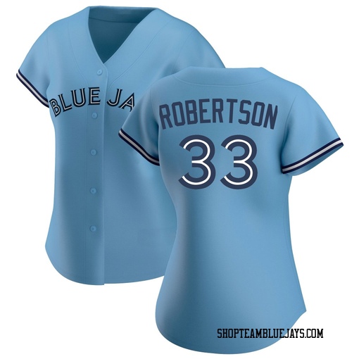Nick Robertson Women's Toronto Blue Jays Blue Replica Jersey