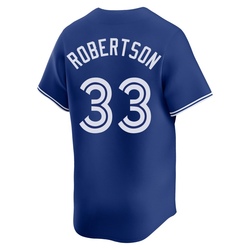 Nick Robertson Youth Toronto Blue Jays Royal Limited Alternate Jersey