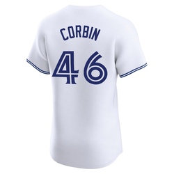 Patrick Corbin Men's Toronto Blue Jays White Elite Home Jersey