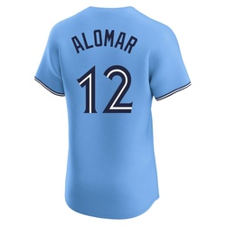 Roberto Alomar Men's Toronto Blue Jays Blue Elite Powder Alternate Jersey