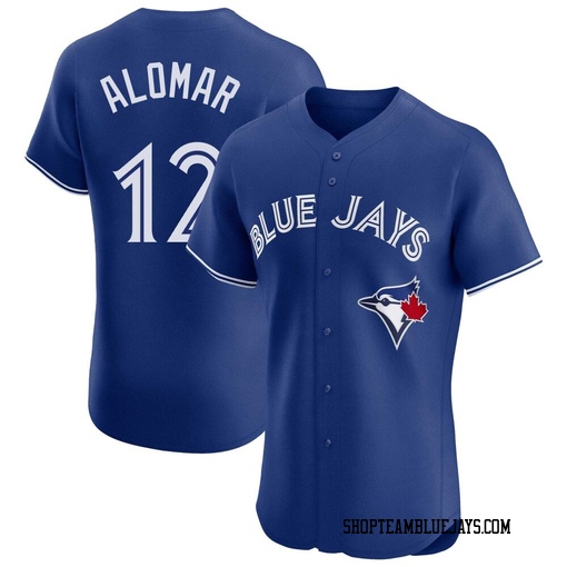 Roberto Alomar Men's Toronto Blue Jays Royal Elite Alternate Jersey