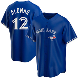Roberto Alomar Men's Toronto Blue Jays Royal Replica Alternate Jersey