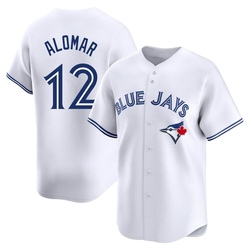 Roberto Alomar Men's Toronto Blue Jays White Limited Home Jersey