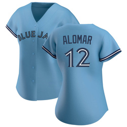 Roberto Alomar Women's Toronto Blue Jays Blue Authentic Jersey