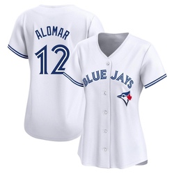 Roberto Alomar Women's Toronto Blue Jays White Limited Home Jersey